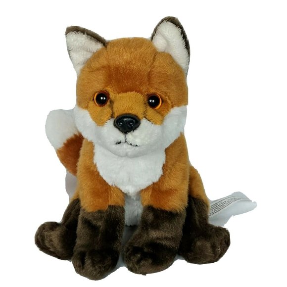 realistic fox plush